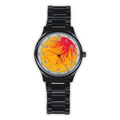 Big Bang Stainless Steel Round Watch by ValentinaDesign