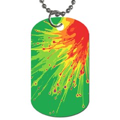 Big Bang Dog Tag (one Side) by ValentinaDesign