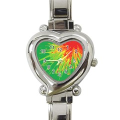 Big Bang Heart Italian Charm Watch by ValentinaDesign