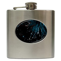 Big Bang Hip Flask (6 Oz) by ValentinaDesign