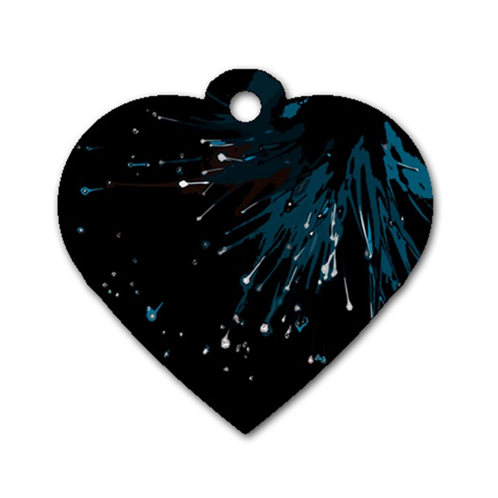 Big bang Dog Tag Heart (Two Sides)