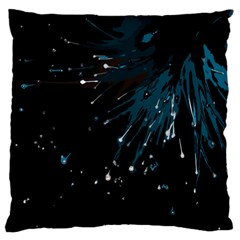 Big Bang Large Flano Cushion Case (two Sides) by ValentinaDesign