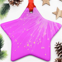 Big Bang Star Ornament (two Sides) by ValentinaDesign