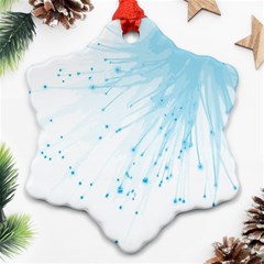 Big Bang Snowflake Ornament (two Sides) by ValentinaDesign