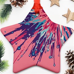 Big Bang Star Ornament (two Sides) by ValentinaDesign