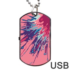 Big Bang Dog Tag Usb Flash (two Sides) by ValentinaDesign