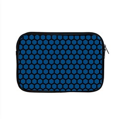 Blue Dark Navy Cobalt Royal Tardis Honeycomb Hexagon Apple Macbook Pro 15  Zipper Case by Mariart