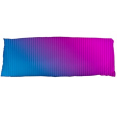 With Wireframe Terrain Modeling Fabric Wave Chevron Waves Pink Blue Body Pillow Case (dakimakura) by Mariart