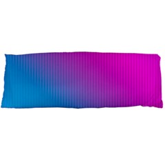 With Wireframe Terrain Modeling Fabric Wave Chevron Waves Pink Blue Body Pillow Case Dakimakura (two Sides) by Mariart