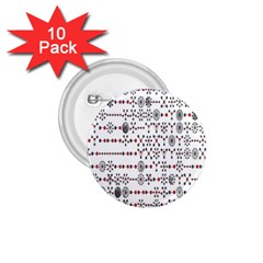 Bioplex Maps Molecular Chemistry Of Mathematical Physics Small Army Circle 1 75  Buttons (10 Pack) by Mariart