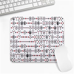 Bioplex Maps Molecular Chemistry Of Mathematical Physics Small Army Circle Large Mousepads by Mariart