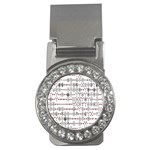 Bioplex Maps Molecular Chemistry Of Mathematical Physics Small Army Circle Money Clips (CZ)  Front