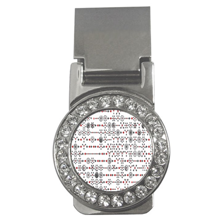 Bioplex Maps Molecular Chemistry Of Mathematical Physics Small Army Circle Money Clips (CZ) 