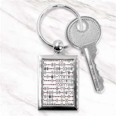 Bioplex Maps Molecular Chemistry Of Mathematical Physics Small Army Circle Key Chains (rectangle)  by Mariart