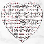 Bioplex Maps Molecular Chemistry Of Mathematical Physics Small Army Circle Jigsaw Puzzle (Heart) Front