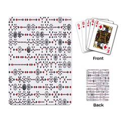 Bioplex Maps Molecular Chemistry Of Mathematical Physics Small Army Circle Playing Card by Mariart