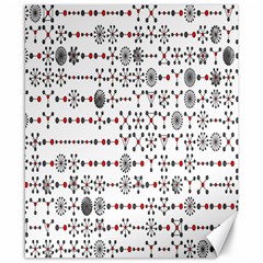 Bioplex Maps Molecular Chemistry Of Mathematical Physics Small Army Circle Canvas 8  X 10  by Mariart