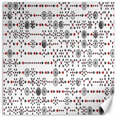 Bioplex Maps Molecular Chemistry Of Mathematical Physics Small Army Circle Canvas 12  X 12   by Mariart