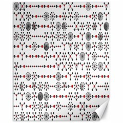 Bioplex Maps Molecular Chemistry Of Mathematical Physics Small Army Circle Canvas 11  X 14   by Mariart