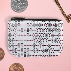 Bioplex Maps Molecular Chemistry Of Mathematical Physics Small Army Circle Mini Coin Purses by Mariart