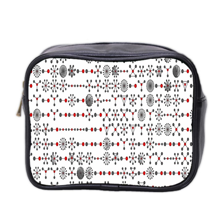 Bioplex Maps Molecular Chemistry Of Mathematical Physics Small Army Circle Mini Toiletries Bag 2-Side