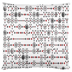 Bioplex Maps Molecular Chemistry Of Mathematical Physics Small Army Circle Large Cushion Case (two Sides) by Mariart