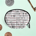 Bioplex Maps Molecular Chemistry Of Mathematical Physics Small Army Circle Accessory Pouches (Small)  Front