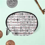 Bioplex Maps Molecular Chemistry Of Mathematical Physics Small Army Circle Accessory Pouches (Small)  Back