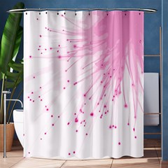 Big Bang Shower Curtain 60  X 72  (medium)  by ValentinaDesign