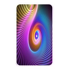 Abstract Fractal Bright Hole Wave Chevron Gold Purple Blue Green Memory Card Reader