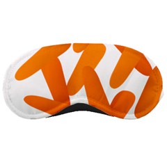 Carrot Vegetables Orange Sleeping Masks by Mariart