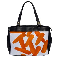 Carrot Vegetables Orange Office Handbags by Mariart