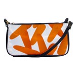 Carrot Vegetables Orange Shoulder Clutch Bags Front