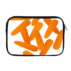 Carrot Vegetables Orange Apple Macbook Pro 17  Zipper Case by Mariart