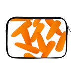 Carrot Vegetables Orange Apple MacBook Pro 17  Zipper Case Front