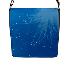 Big Bang Flap Messenger Bag (l)  by ValentinaDesign