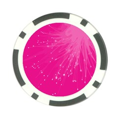 Big Bang Poker Chip Card Guard by ValentinaDesign