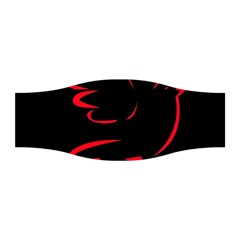 Dove Red Black Fly Animals Bird Stretchable Headband