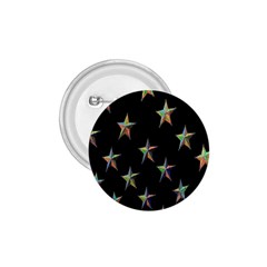 Colorful Gold Star Christmas 1 75  Buttons by Mariart