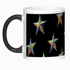 Colorful Gold Star Christmas Morph Mugs by Mariart