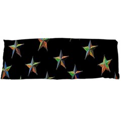 Colorful Gold Star Christmas Body Pillow Case Dakimakura (two Sides) by Mariart