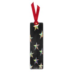 Colorful Gold Star Christmas Small Book Marks by Mariart