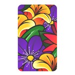 Bright Flowers Floral Sunflower Purple Orange Greeb Red Star Memory Card Reader Front