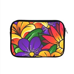 Bright Flowers Floral Sunflower Purple Orange Greeb Red Star Apple Macbook Pro 15  Zipper Case by Mariart