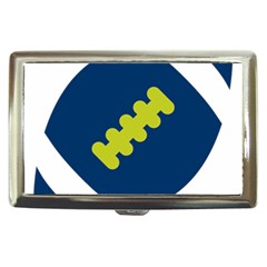 Football America Blue Green White Sport Cigarette Money Cases