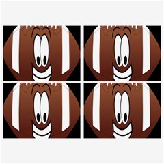 Happy Football Clipart Excellent Illustration Face Belt Buckles by Mariart