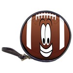 Happy Football Clipart Excellent Illustration Face Classic 20-CD Wallets Front