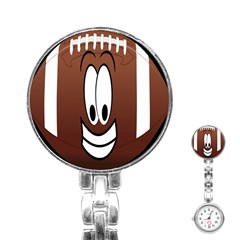 Happy Football Clipart Excellent Illustration Face Stainless Steel Nurses Watch by Mariart