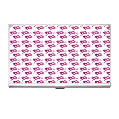 Heart Love Pink Purple Business Card Holders by Mariart