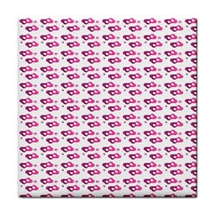 Heart Love Pink Purple Face Towel by Mariart